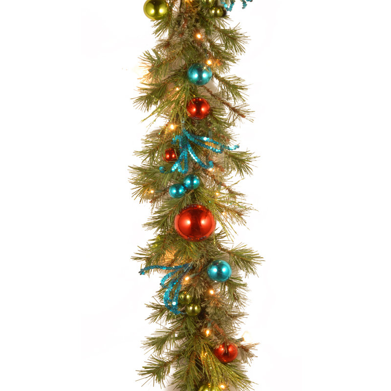Battery operated lit garland discount